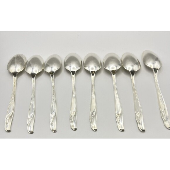 Rogers Bros Vintage SilverPlate Exquisite Int'l Silver Service for 8, 4 pc setti - Picture 14 of 16